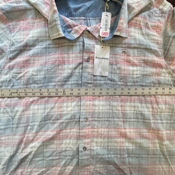 Tommy Bahama Men's Coastal Cord Casual Shirt, Size 2XLB Big/Tall - Picture 9 of 9